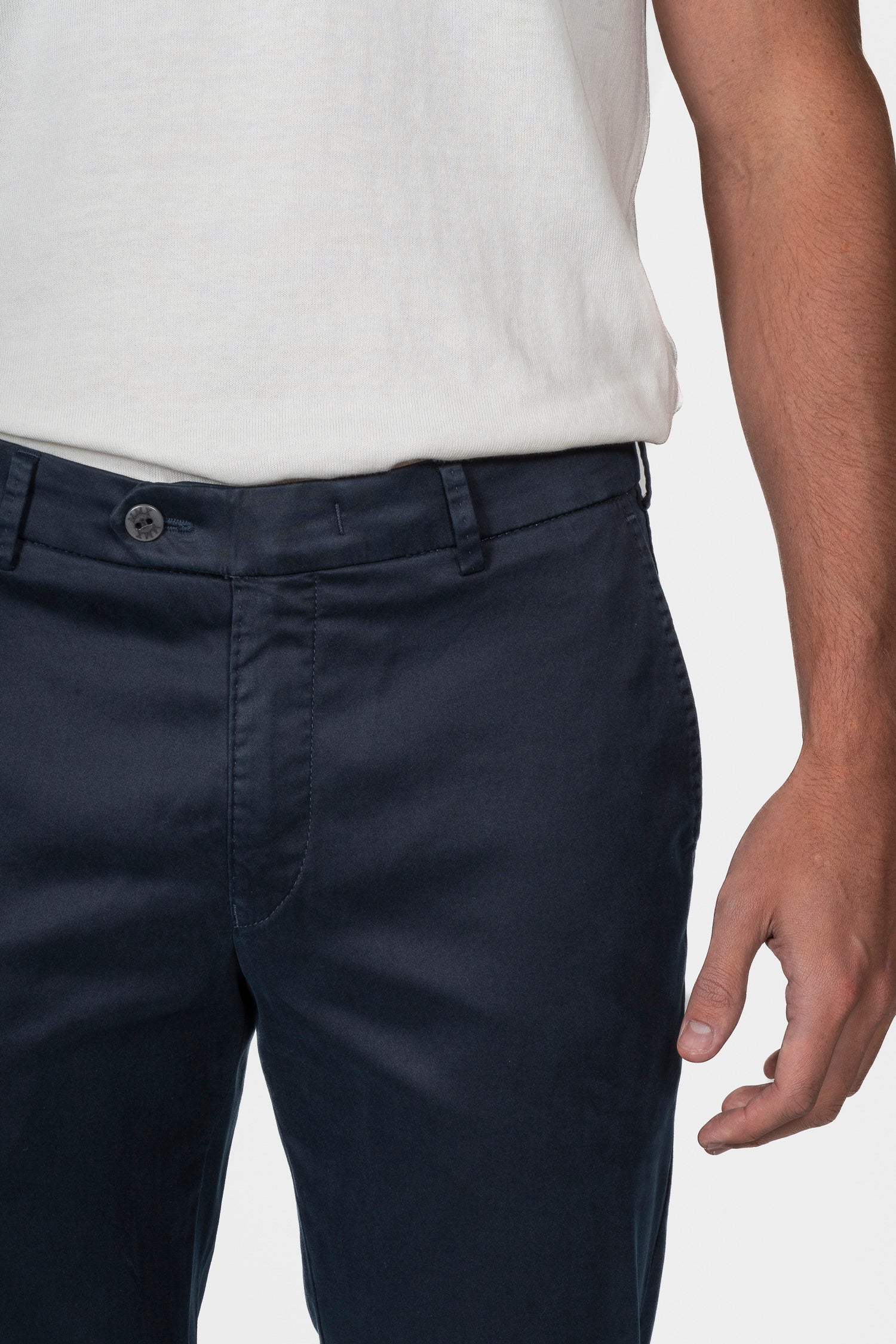MMX | Sea Island Cotton Chinos | Navy