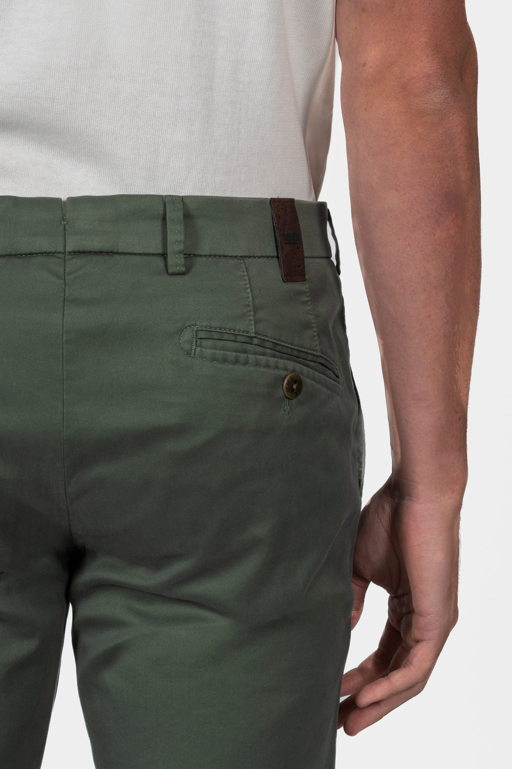 MMX | Sea Island Cotton Chinos | Dark Green