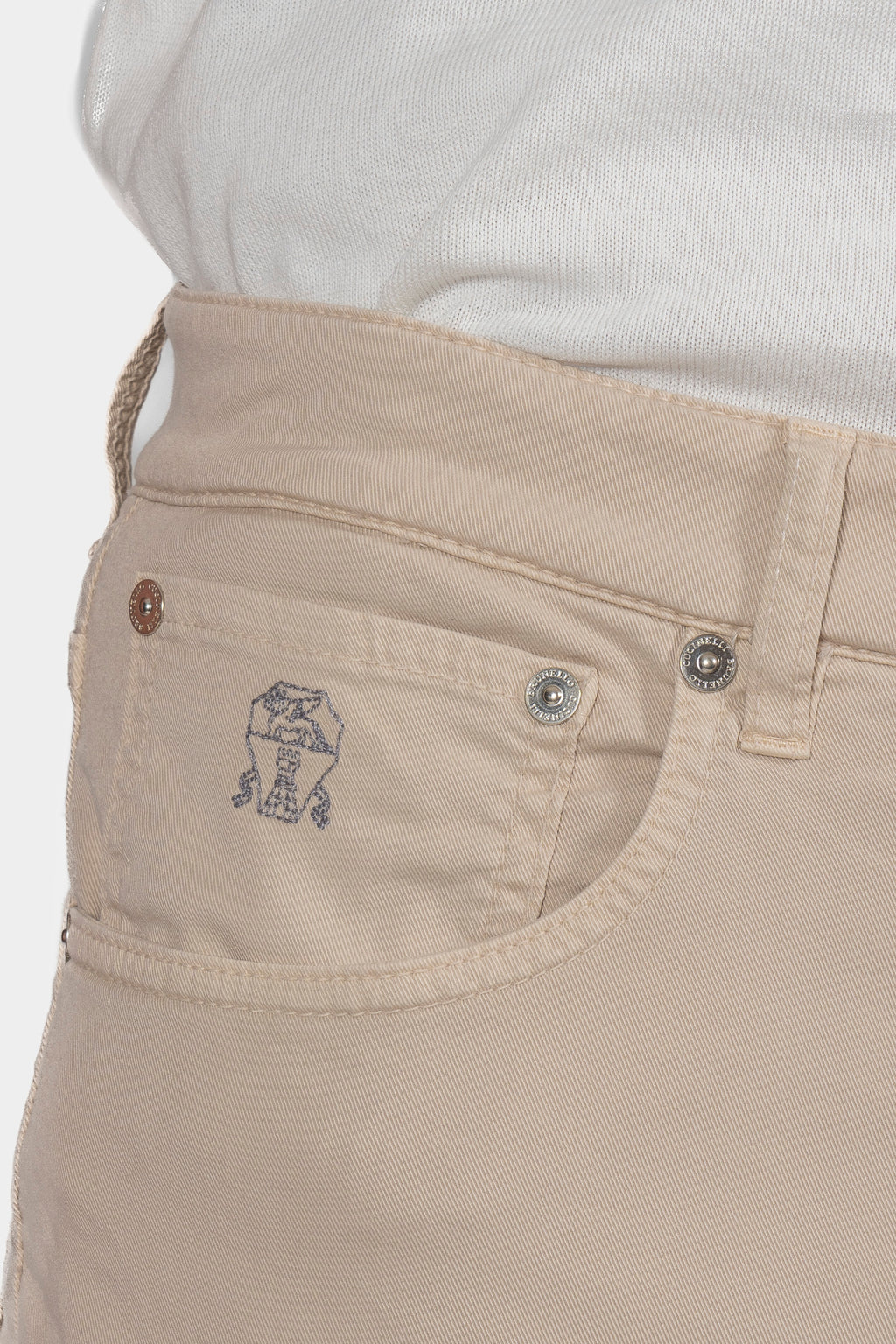 BRUNELLO CUCINELLI | Cotton Jeans | Beige