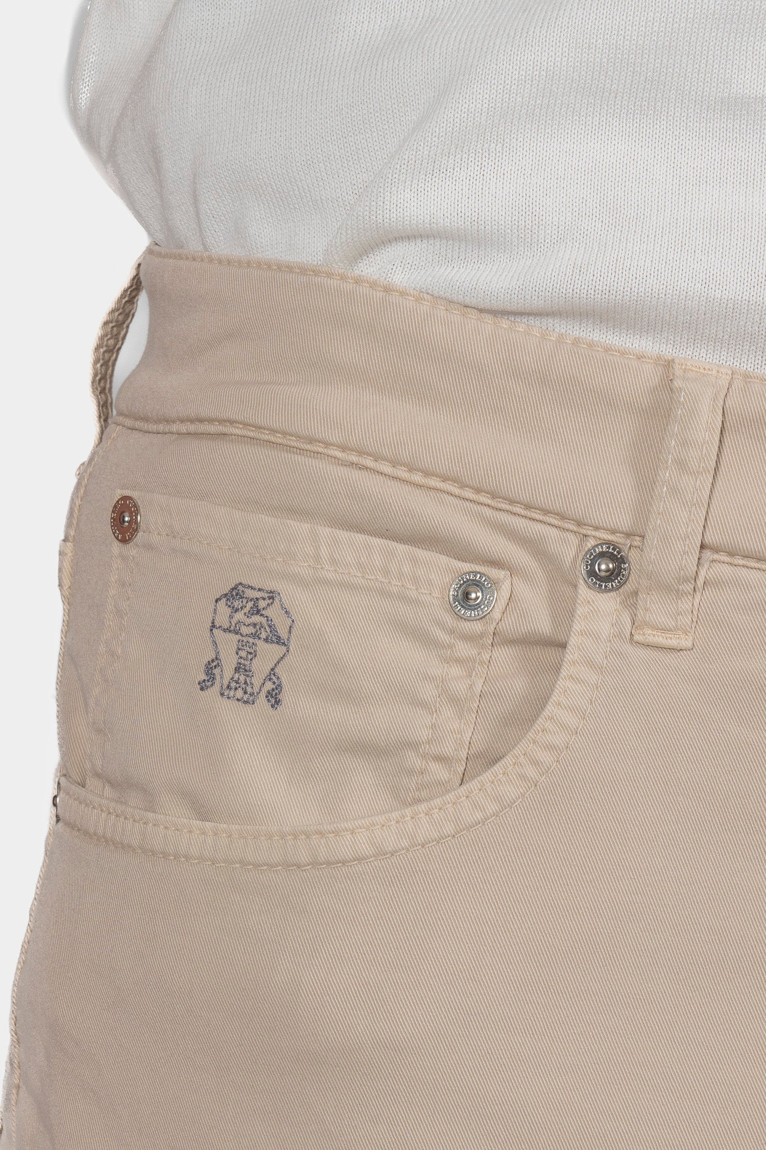 BRUNELLO CUCINELLI | Cotton Jeans | Beige