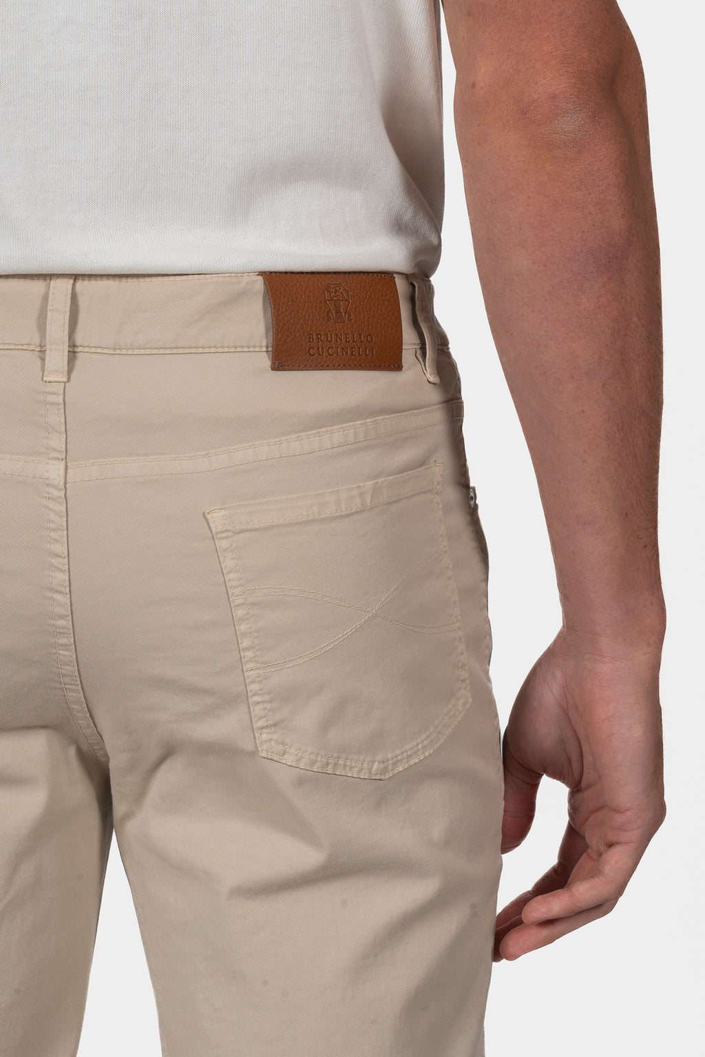 BRUNELLO CUCINELLI | Cotton Jeans | Beige