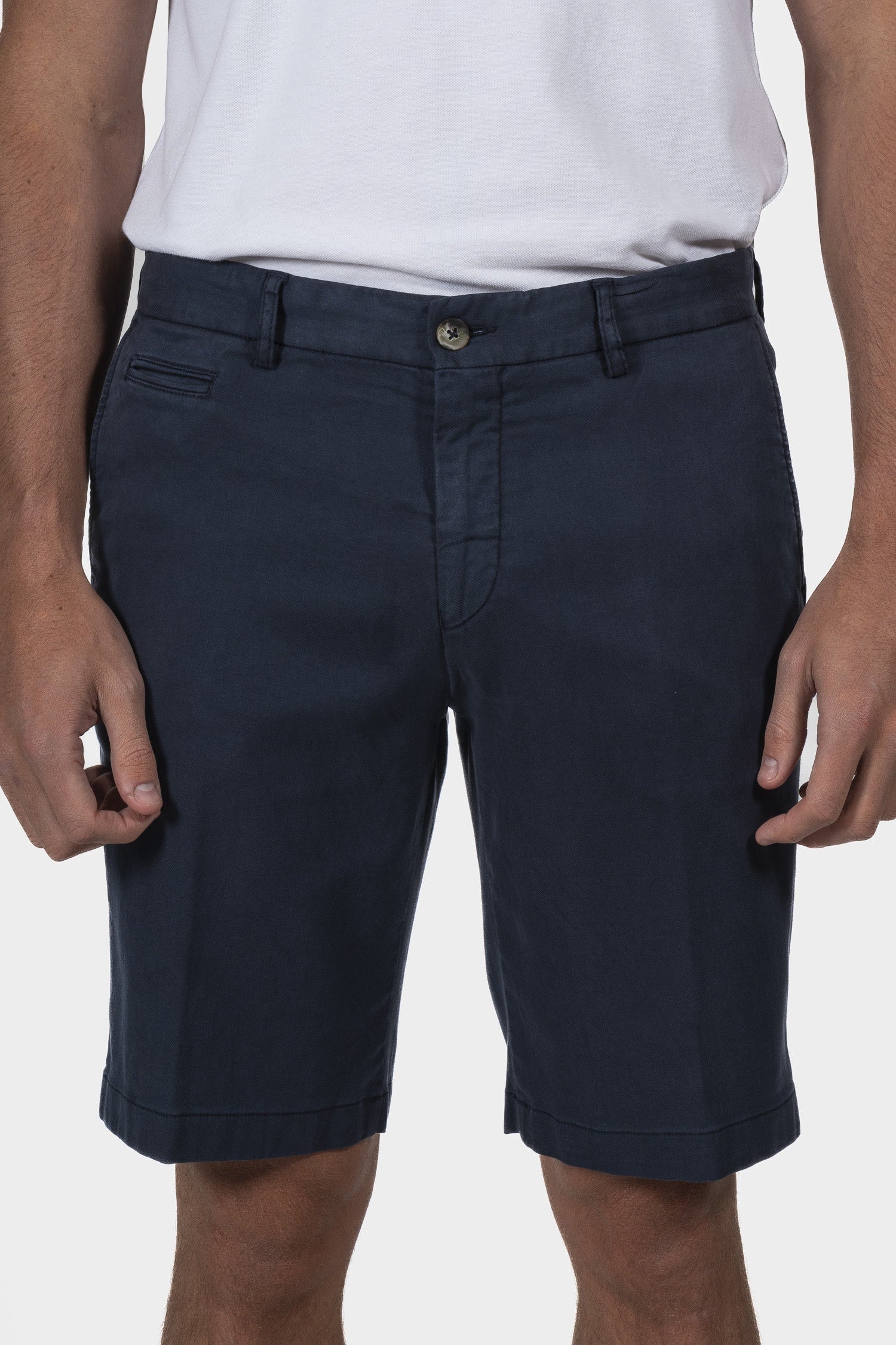 ALTEA | Plain Soft Shorts | Navy