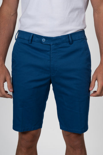 MMX Royal Blue Textured Shorts