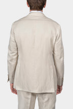 CANALI | Kei Suit With 1 Pleat Trouser | Bone