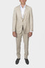 CANALI | Kei Suit With 1 Pleat Trouser | Bone