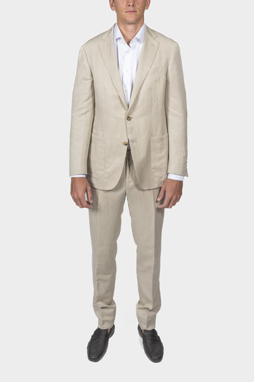CANALI Bone Kei 1 Pleat Trouser Suit