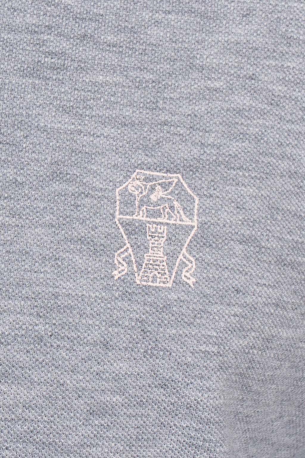 BRUNELLO CUCINELLI | Regular Fit Polo | Grey