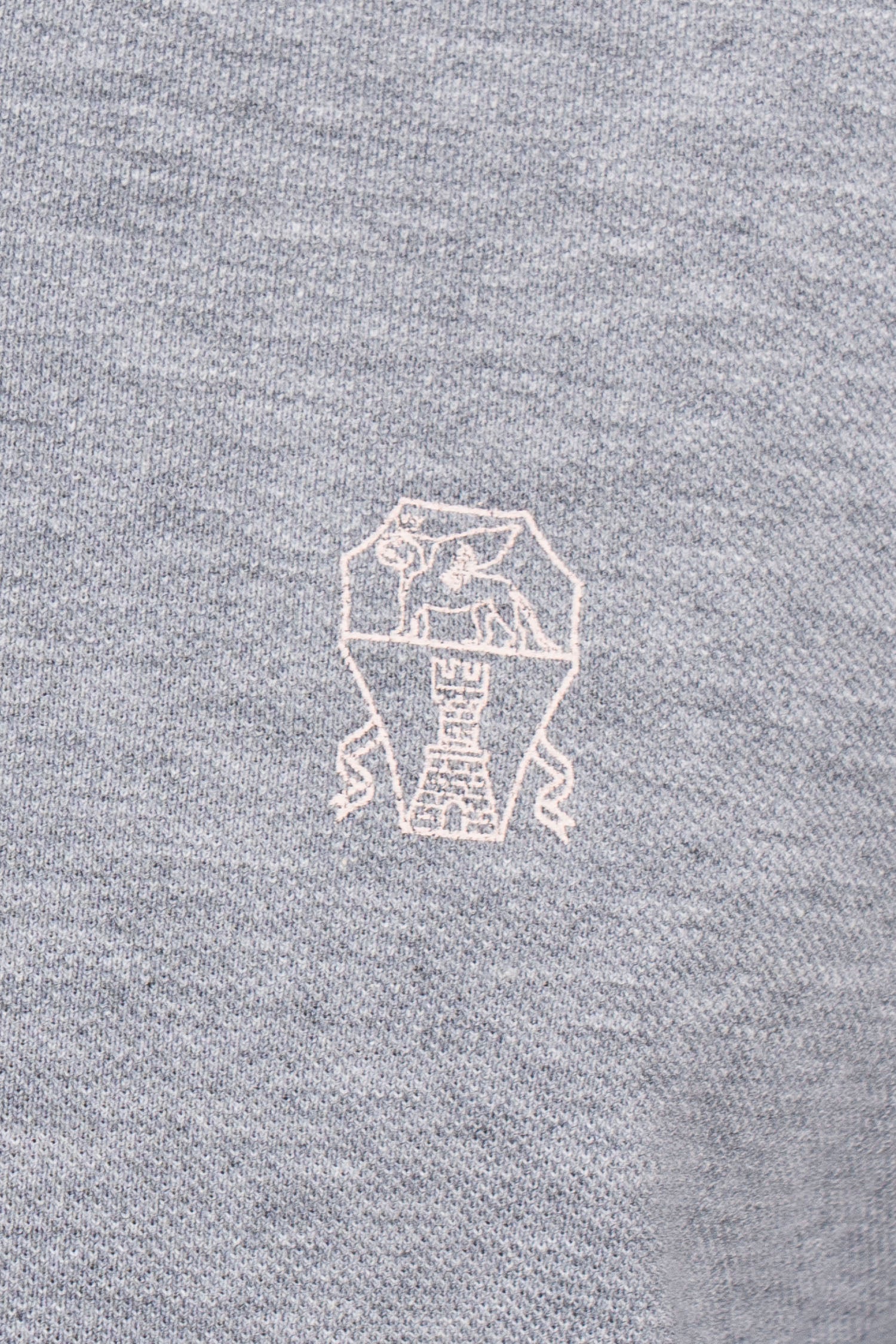 BRUNELLO CUCINELLI | Regular Fit Polo | Grey