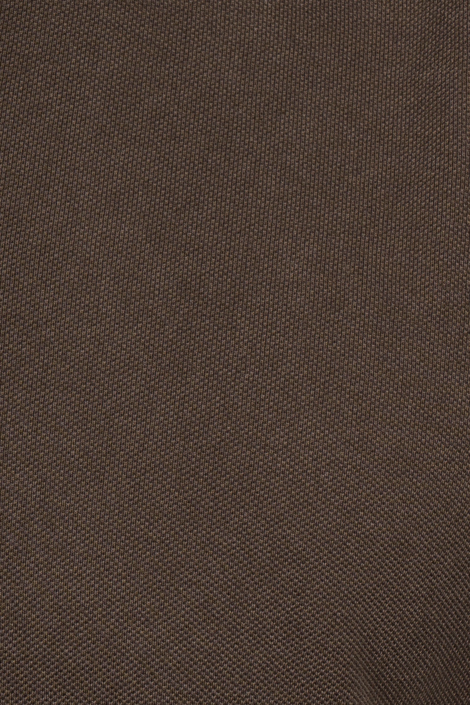 FEDELI | Cotton Pique Polo | Chocolate