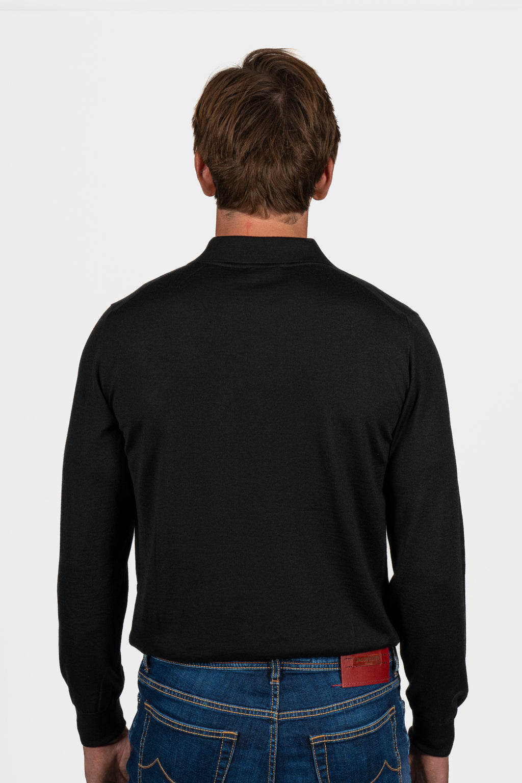BRIONI | Polo Sweater | Black