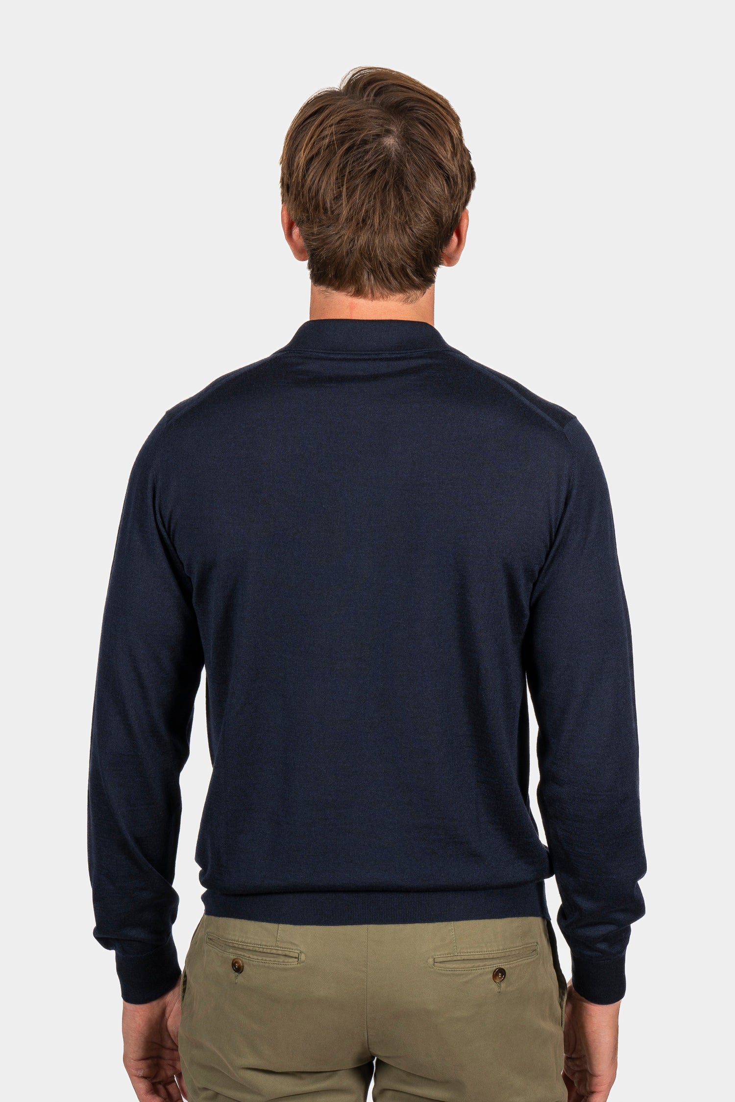 BRIONI | Polo Sweater | Navy