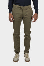 CANALI | Stretch Chino | Army Green