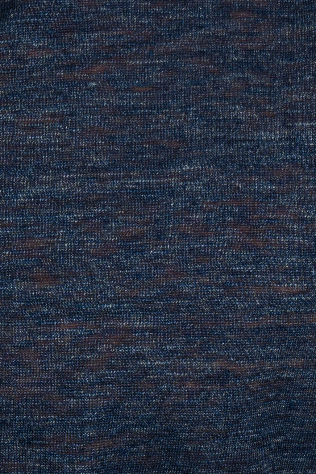 FEDELI | Zip Neck Polo | Dark Blue
