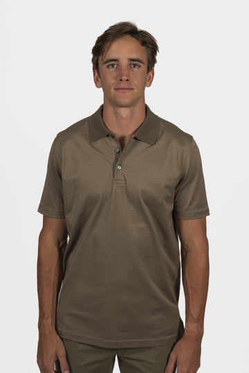 CANALI Brown Polo