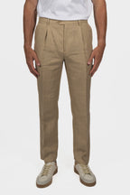 ETRO | 1 Pleat Trousers | Sand