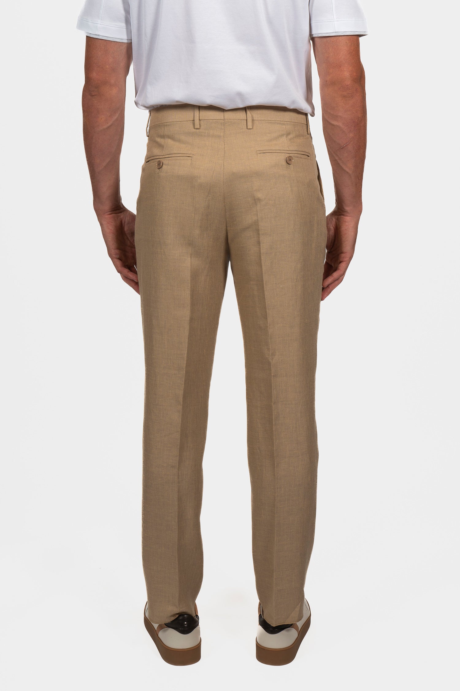 ETRO | 1 Pleat Trousers | Sand