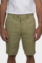 ETRO | Herringbone Shorts | Pistachio