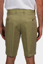 ETRO | Herringbone Shorts | Pistachio