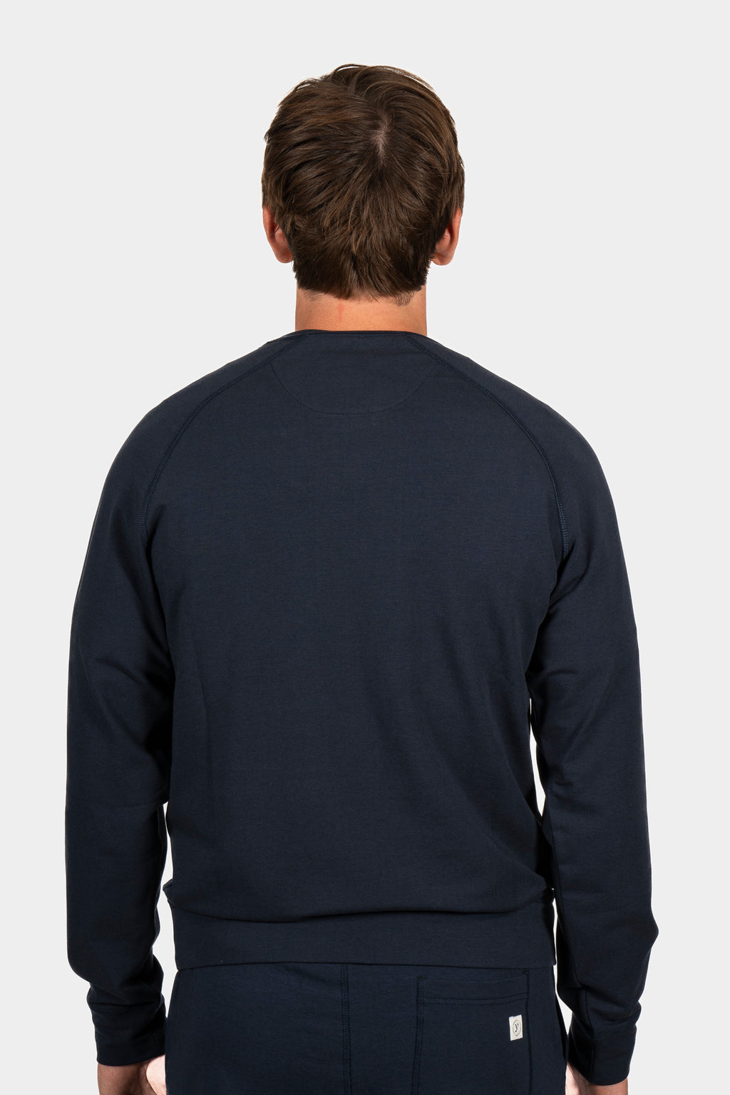MEY STORY | Crew Neck Sweater | Navy
