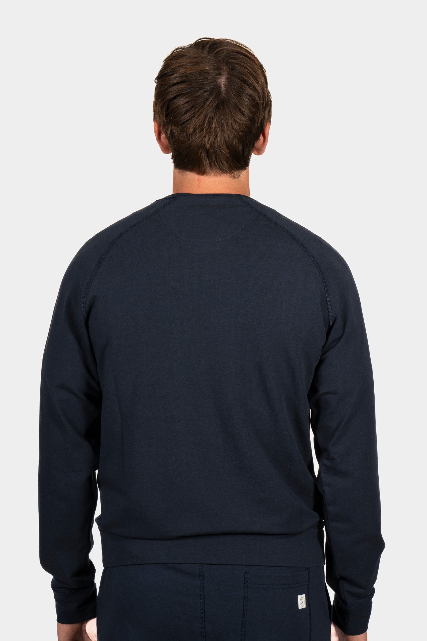 MEY STORY | Crew Neck Sweater | Navy
