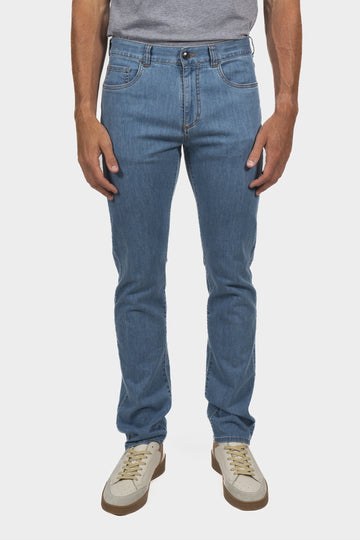 CAN DENIM JEANS W TAN LABEL LIGHT