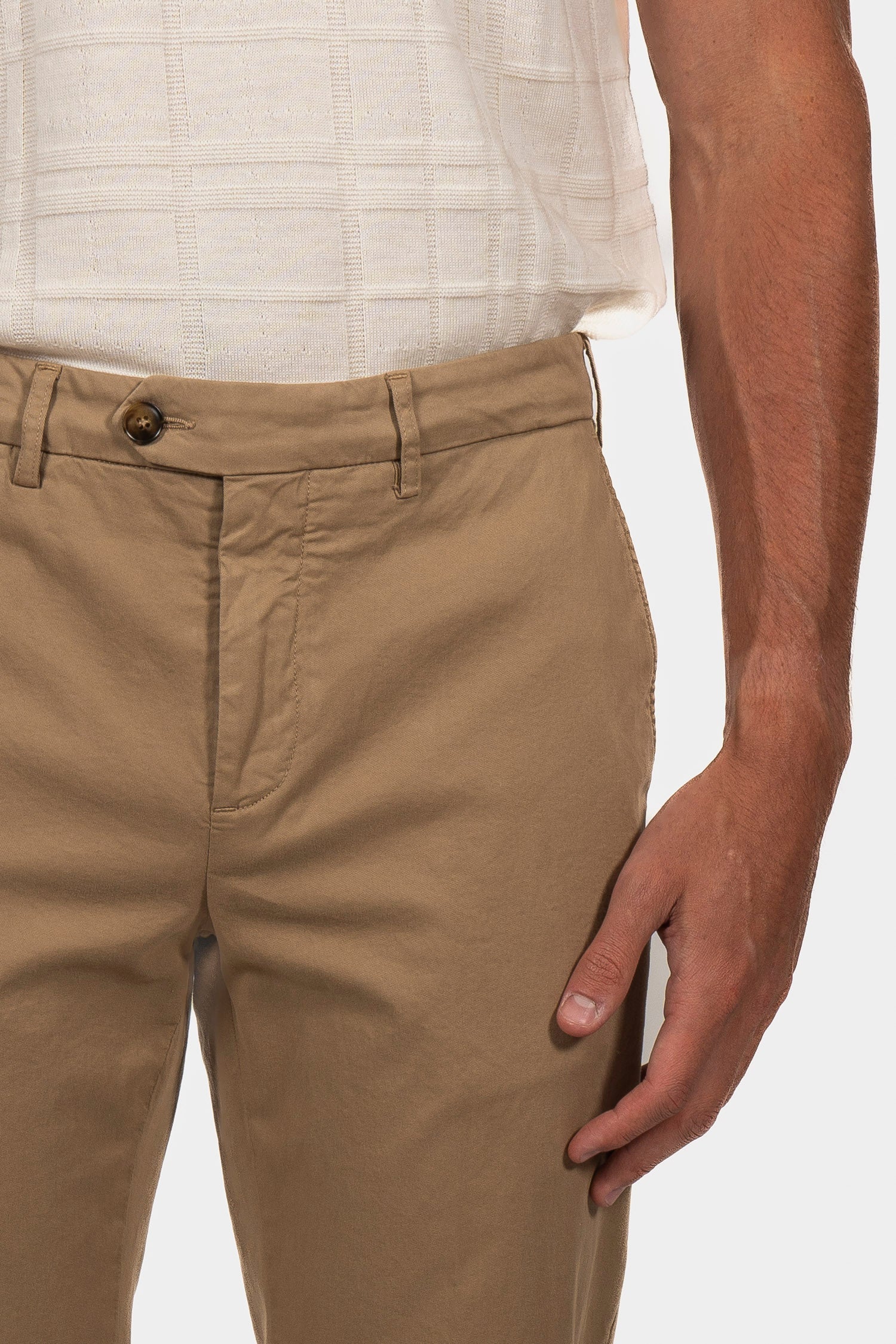 CANALI | Stretch Chino | Tan
