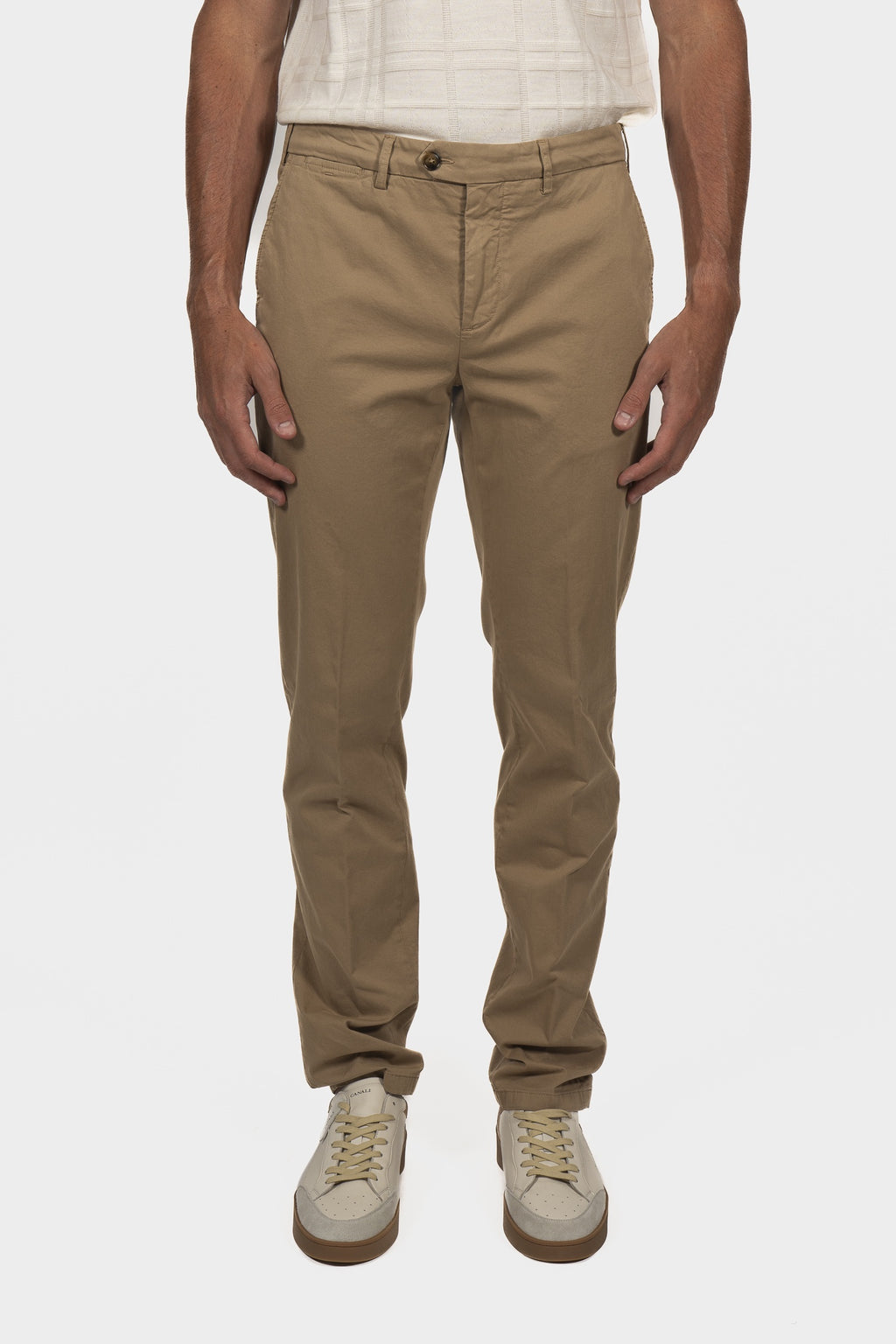 CANALI | Stretch Chino | Tan