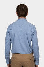 CANALI | Regular Fit Jersey Shirt | Blue