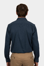 CANALI | Regular Fit Jersey Shirt | Dark Blue