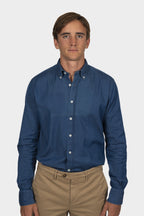 CANALI | Button Down Shirt | Dark Blue