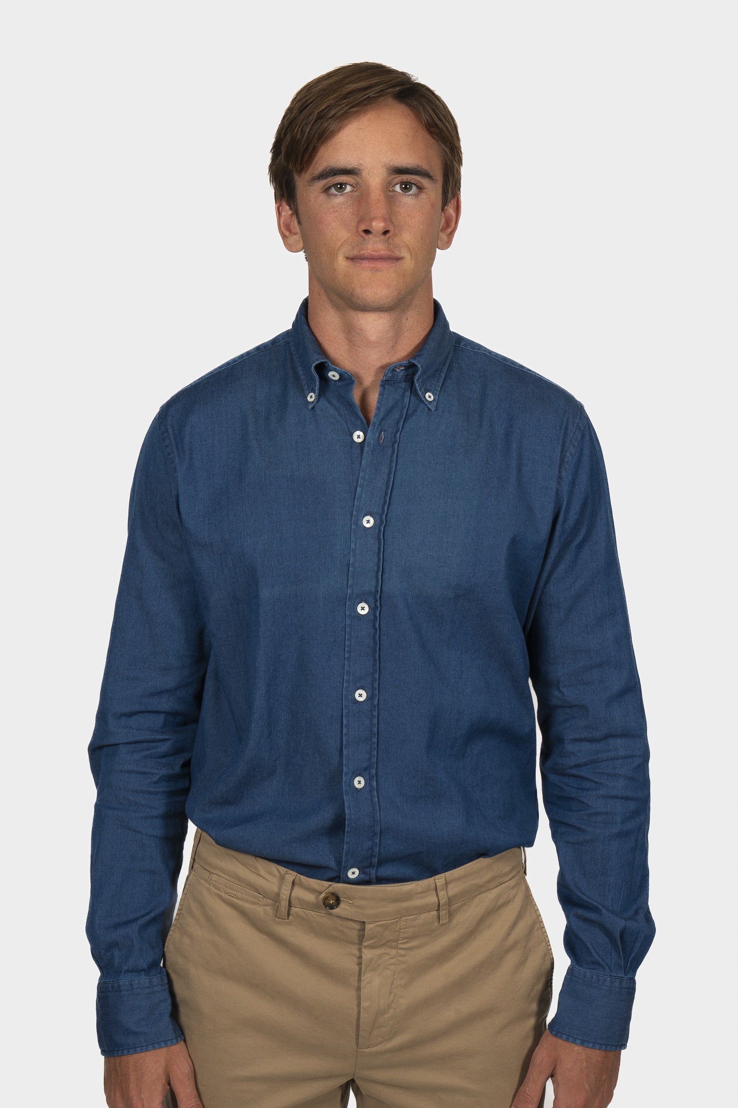 CANALI | Button Down Shirt | Dark Blue
