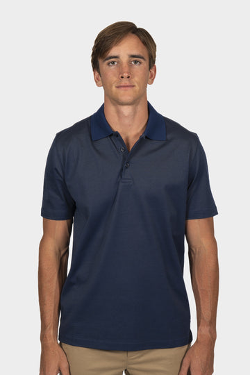 CANALI Dark Blue Polo