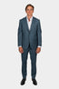 CANALI | Two-Tone Suit | Blue & Green