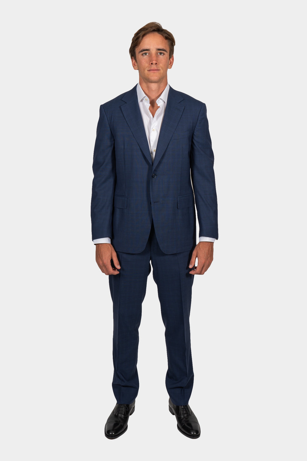 CANALI | Impeccabile Check Suit | Navy