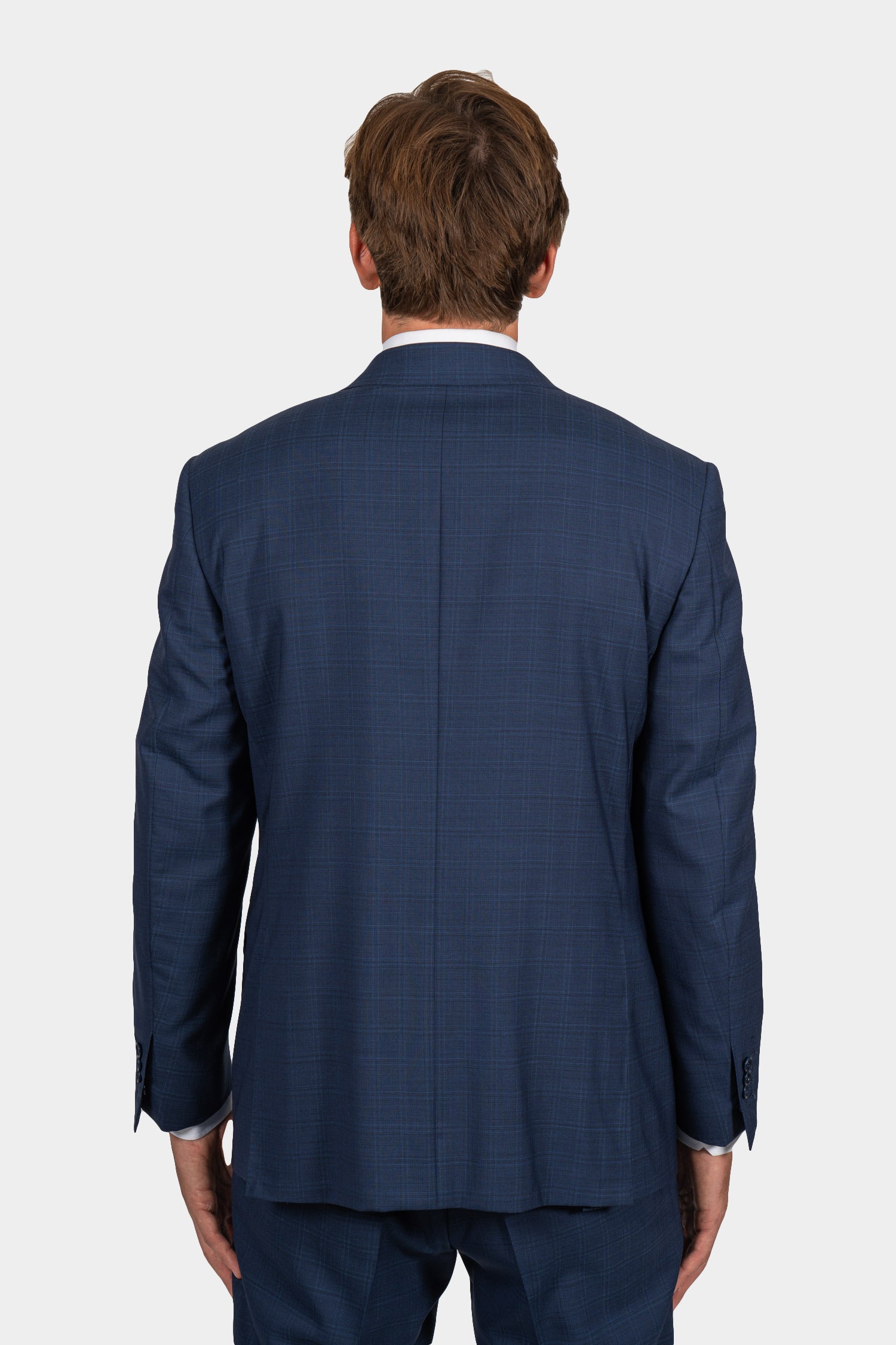 CANALI | Impeccabile Check Suit | Navy