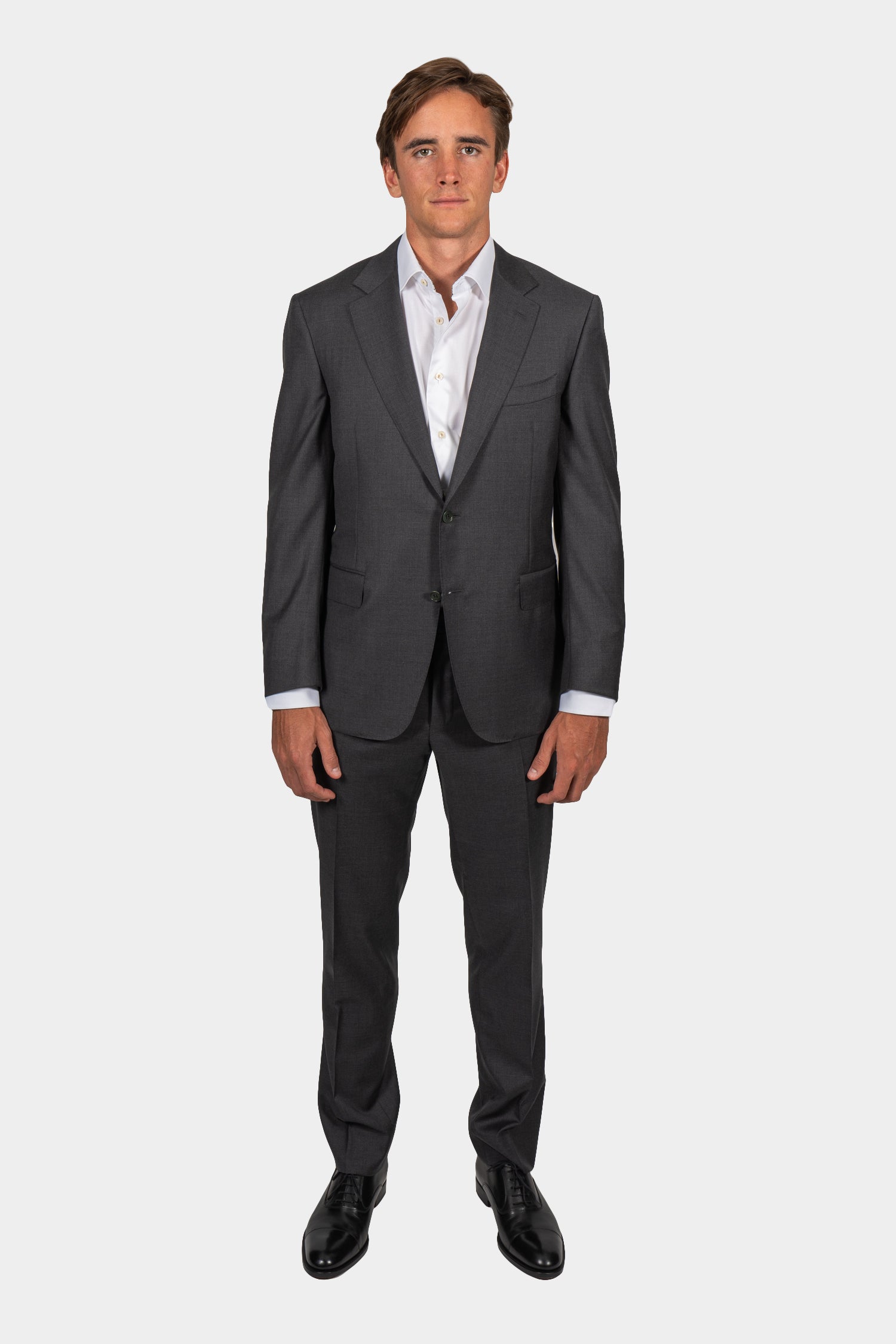 CANALI | Wool Suit | Charcoal