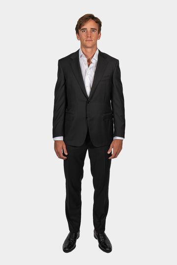 CANALI Black Wool Suit