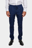 BRIONI | Fine Check Drawstring Trousers | Navy