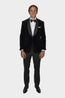 CANALI | Shawl Velvet Dinner Jacket | Black