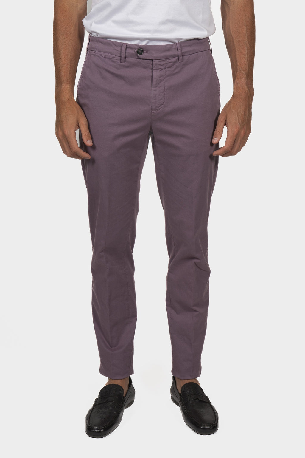 CANALI | Stretch Chino | Mauve