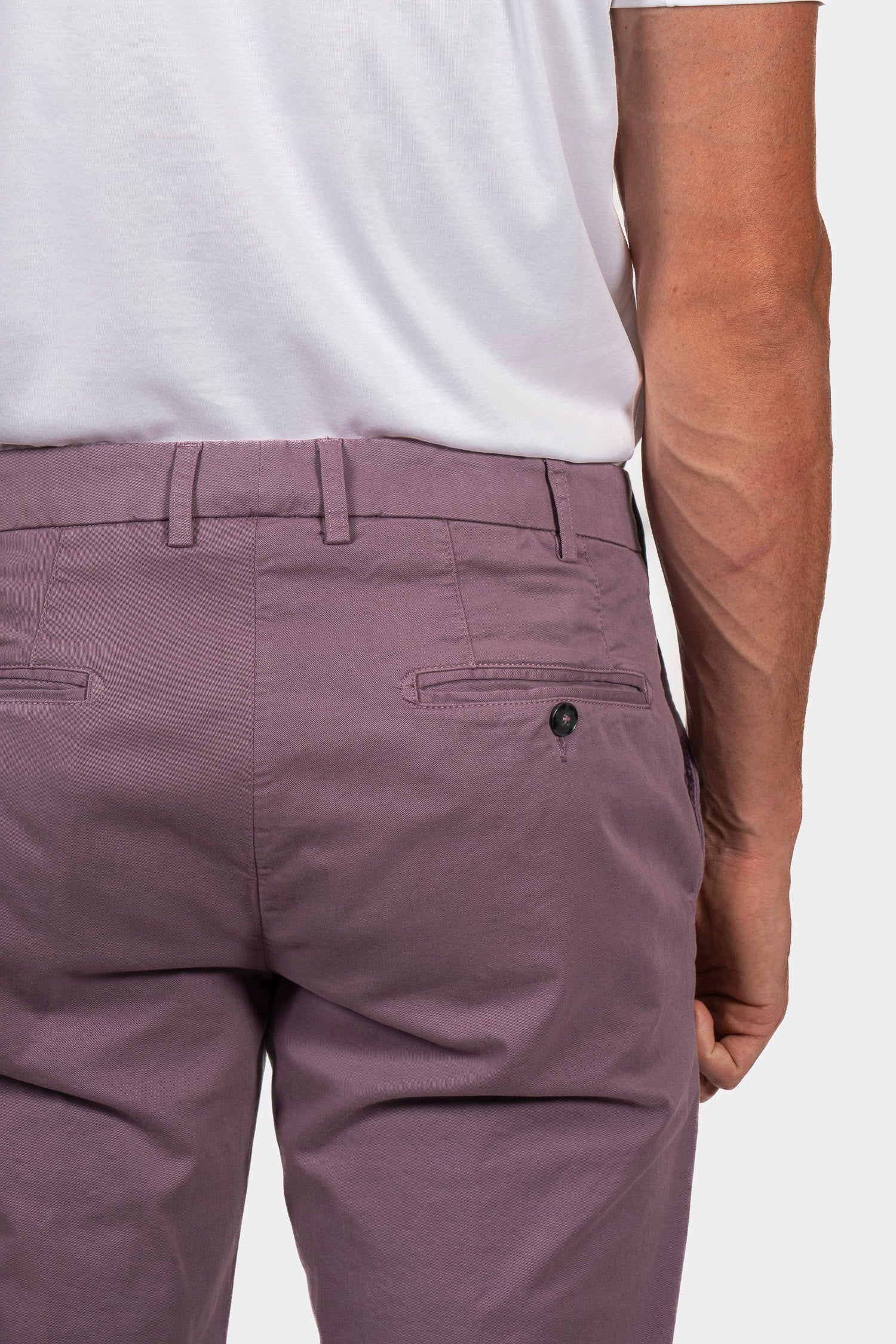 CANALI | Stretch Chino | Mauve