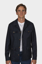CANALI | Wool Coat | Navy