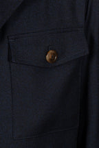 CANALI | Wool Coat | Navy