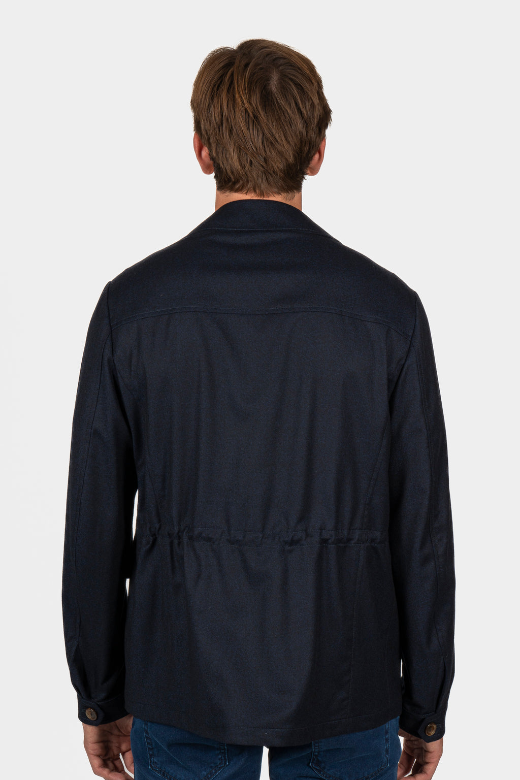 CANALI | Wool Coat | Navy