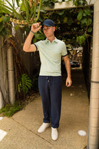VILEBREQUIN | Polo With Contrast Trims | Mint Green