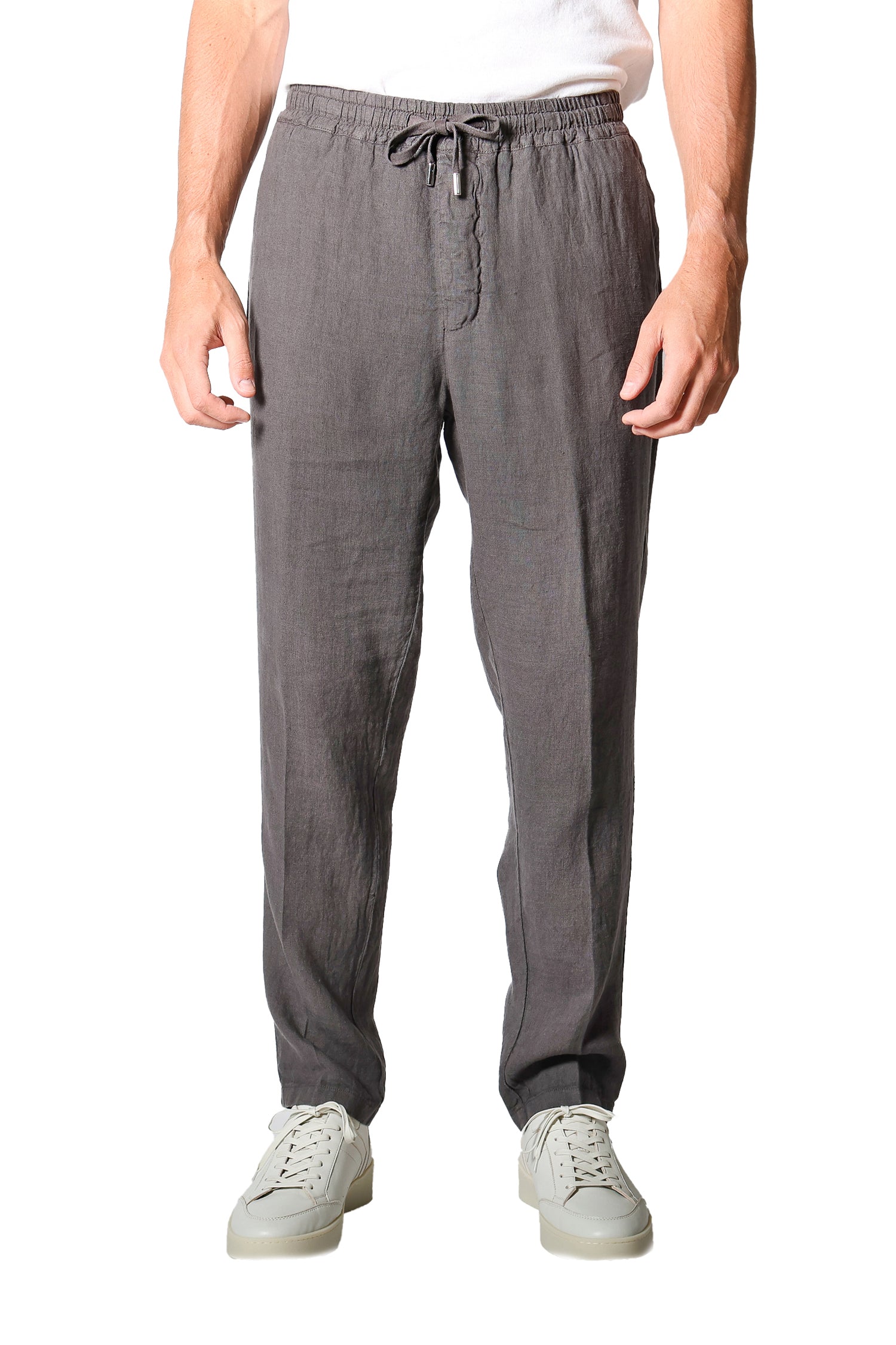 ALTEA | Linen Trousers | Dark Grey