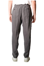 ALTEA | Linen Trousers | Dark Grey