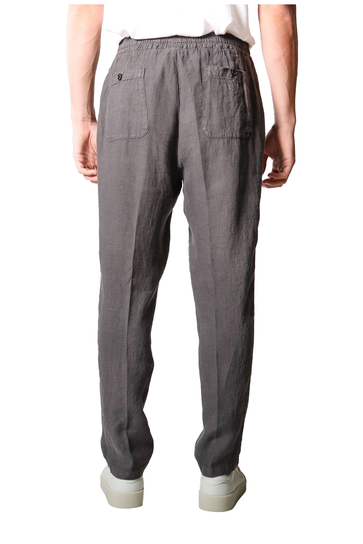 ALTEA | Linen Trousers | Dark Grey