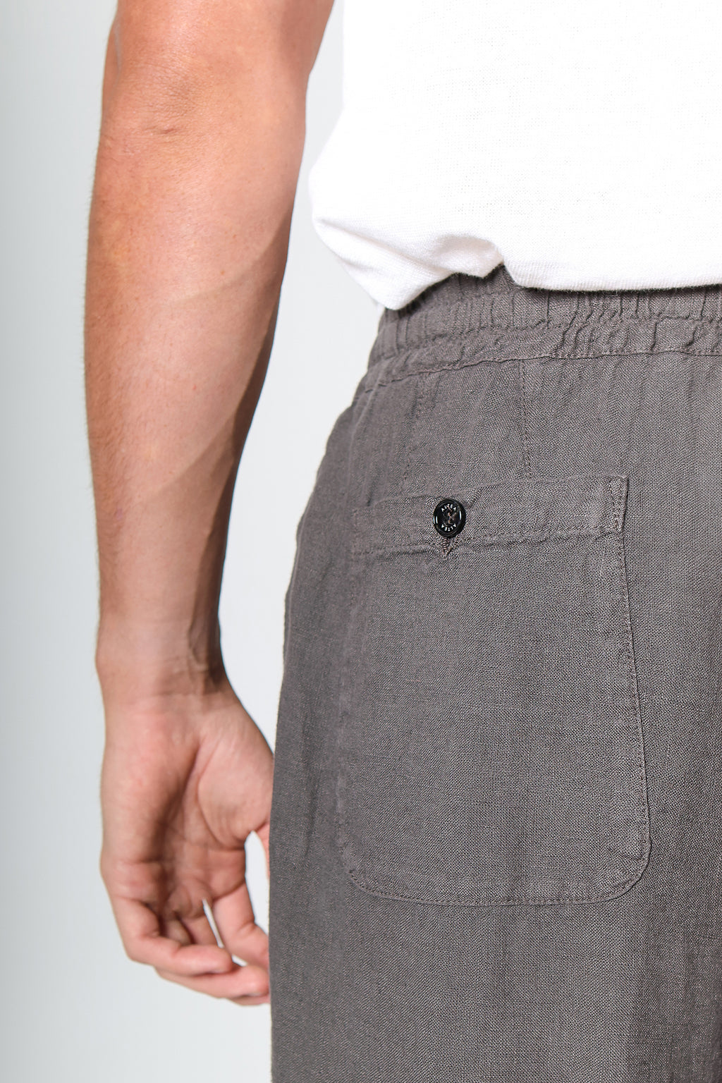 ALTEA | Linen Trousers | Dark Grey