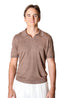 ALTEA | V-Neck Polo | Chocolate